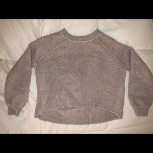 Cropped sweater